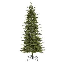 Vickerman 8.5' x 43" Artificial Slim Regal Frasier 700 Multi-Color Miniature Lights