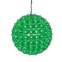 Vickerman 10" 150 Light Green Starlight Sphere Hanging Christmas Light