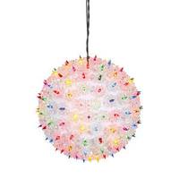Vickerman 10" 150 Light Multi-Color Twinkle Star Sphere Hanging Christmas Light