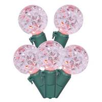 Vickerman 40 Light 12' G20 Green Wire Red / Green Color-Changing LED String