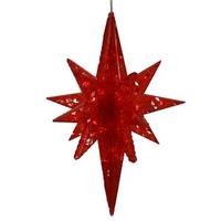 Vickerman 20" 50 Light Red Bethlehem Star LED Christmas Light