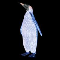 Vickerman 50" x 24.4" x 13.7" Outdoor Penguin 1,520 LED Lights