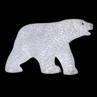 Vickerman 27" x 49" x 22" Male Polar Bear 1,900 LED Lights