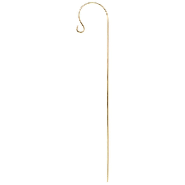 18" Gold Shepherd's Hook Stake