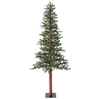 Vickerman 6' x 34" Artificial Frosted Alpine Berry Cone 250 Clear DuraLit Miniature Lights