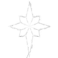 Vickerman 18" x 14" Star of Bethlehem Window Decor 35 Clear Wide Angle LED Lights