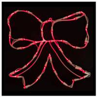 Vickerman 15" x 15" Bow Window Decor 35 Multi-Color Wide Angle LED Lights