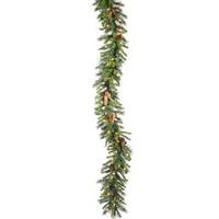 Vickerman 50' x 14" Artificial Cheyenne Pine Garland 350 Warm White Italian LED Lights