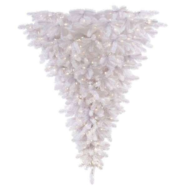 6' x 61" White Upside Down 600 Warm White Italian LED Lights