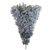Vickerman 6' x 61" Silver Half Upside Down Tree