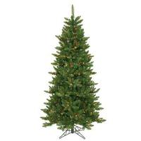 Vickerman 12' x 66" Artificial Camdon Fir 1,450 Multi-Color Italian LED Lights