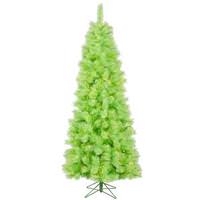 Vickerman 3' x 21" Lime Cashmere 50 Green Italian LED Lights