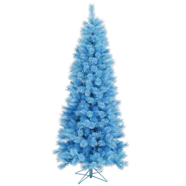 4.5' x 26" Baby Blue Cashmere 150 Blue Italian LED Lights