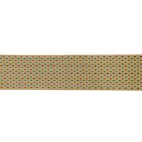 Vickerman 2.5" x 10yd Gold / Red / Green Diamond Ribbon
