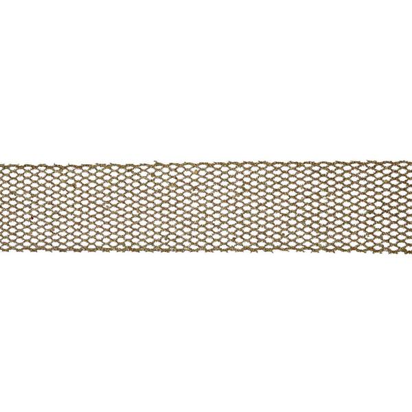 2.5" x 10yd Copper Glitter Mesh Ribbon