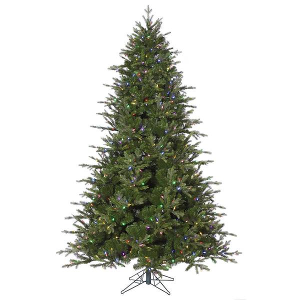 7.5' x 58" Artificial Madison Frasier Fir Tree with 750 Multi Color LED Lights