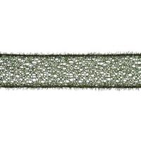 Vickerman 2.5" x 10yd Green Glitter Mesh Tinsel Ribbon