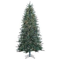 Vickerman 7.5' x 48" Artificial Baldwin Spruce 500 Clear Lights