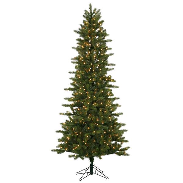 10' x 52" Artificial Kennedy Fir Slim 1,000 Clear Lights