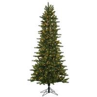 Vickerman 12' x 62" Artificial Kennedy Slim Fir Tree with 1,600 Clear Lights