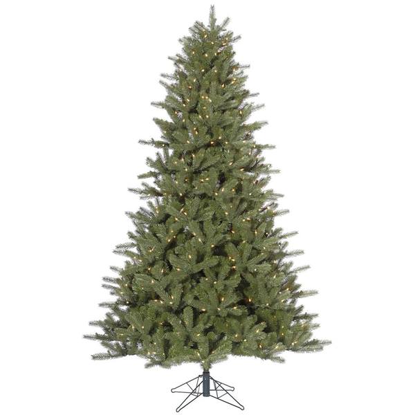10' x 70" Artificial Kennedy Fir 1,250 Clear Lights