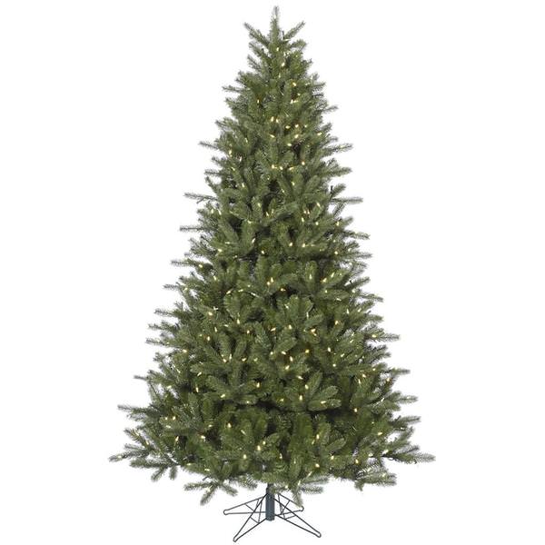 10' x 70" Artificial Kennedy Fir 1,250 Warm White Italian LED Lights