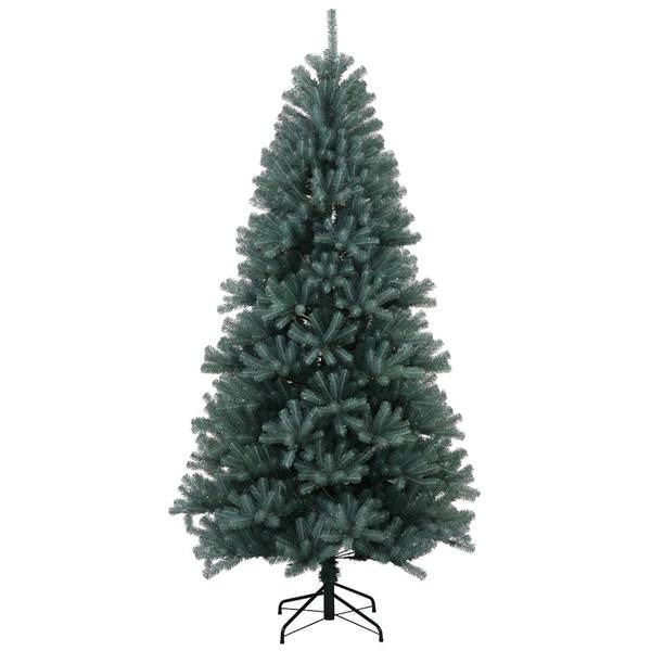 4.5' x 30" Artificial Blue Crystal Pine
