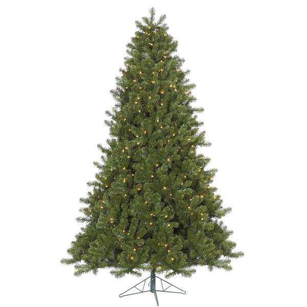 15' x 100" Artificial Ontario Spruce 3,200 Clear Lights