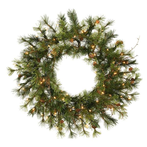 24" Artificial Mixed Country 50 Warm White Italian LED Lights