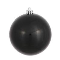 Vickerman 4.75" Black Pearl Finish Ball Ornament