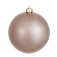 Vickerman 4.75" Pewter Pearl Finish Ball Ornament