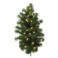 Vickerman 2' x 17" Artificial Douglas Fir 50 Warm White Italian LED Lights