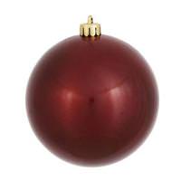 Vickerman 6" Burgundy Pearl Finish Ball Ornament