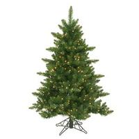 Vickerman 4.5' x 37" Artificial Camdon Fir 200 Warm White Italian LED Lights