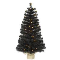 Vickerman 3.5' Black Pine 50 Orange G12 Berry LED Lights