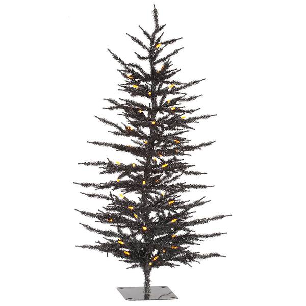 3' x 17" Black Laser 50 Orange M5 LED Lights