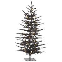 Vickerman 3' x 17" Black Laser 50 Orange M5 LED Lights