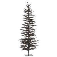 Vickerman 5' x 24" Black Laser 100 Orange M5 LED Lights