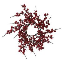 Vickerman 18" Artificial Red Indoor / Outdoor Wild Berry