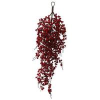 Vickerman 32" Artificial Red Indoor / Outdoor Wild Berry Teardrop