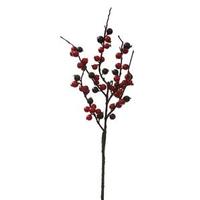 Vickerman 16" Red / Burgundy Outdoor Wild Berry Pick