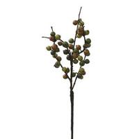 Vickerman 16" Green Indoor / Outdoor Wild Berry Pick