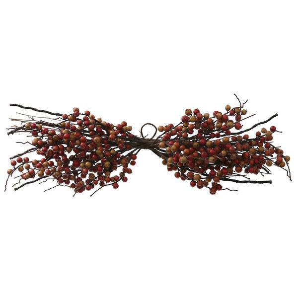 30" Orange Berry Outdoor Centerpiece