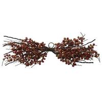 Vickerman 30" Orange Berry Outdoor Centerpiece