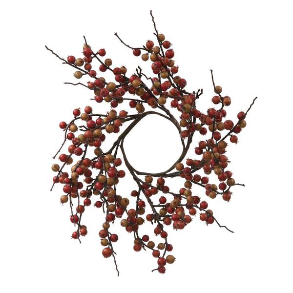 18" Artificial Orange Indoor / Outdoor Wild Berry