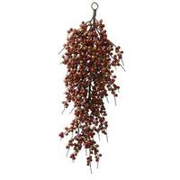 Vickerman 32" Artificial Orange Indoor / Outdoor Wild Berry Teardrop