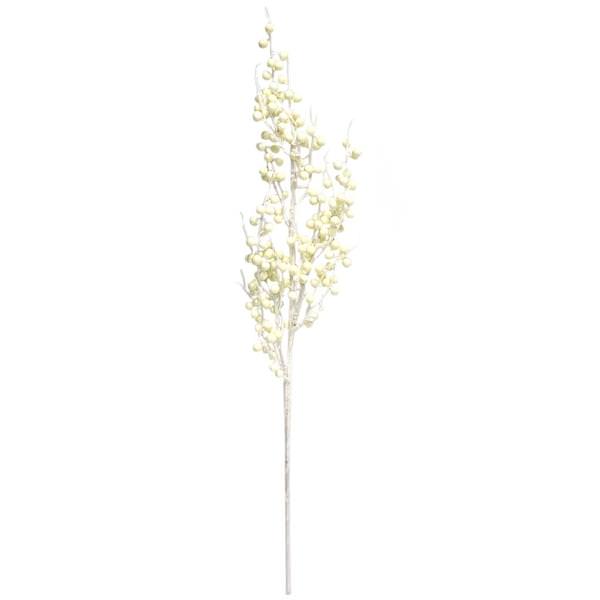 38" White Wild Berry Indoor / Outdoor Branch