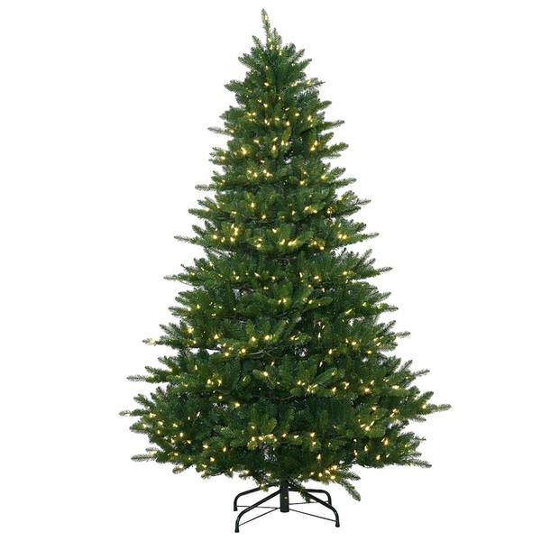 9' x 70" Artificial Nikko Frasier Fir 1,300 Warm White Italian LED Lights