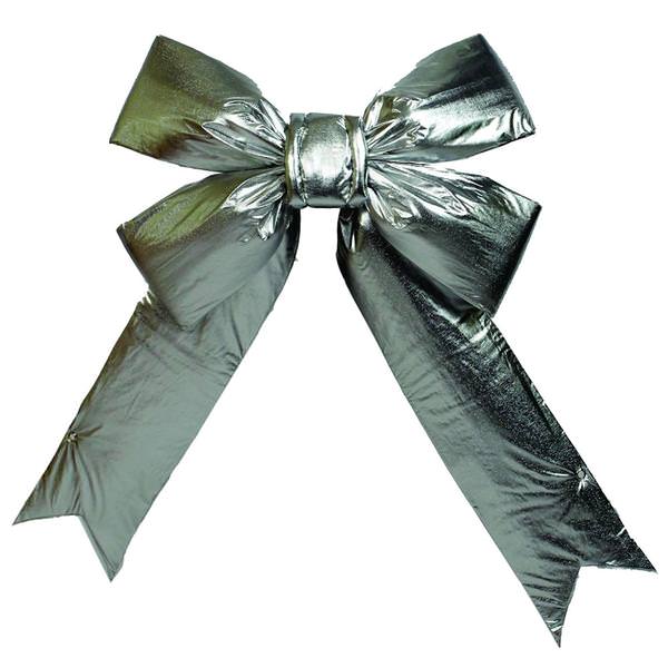 60" x 75" Silver Indoor Bow