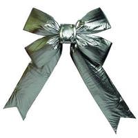 Vickerman 60" x 75" Silver Indoor Bow